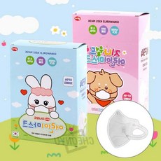 픽펭 소형마스크 어린이 마스크 5매입, 강아지