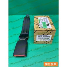 豐田 WISH 2.0 04-09年 第三排椅黑色安全帶扣, 1個