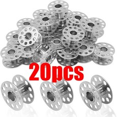 금속 재봉틀 보빈 스풀 교체용 싱어 브라더 자노메 공예용, 1개, 6. 20pcs
