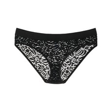 에레스 플로럴 자수 메시 텅 팬티