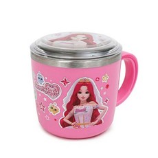 다자락 시크릿쥬쥬 별의보석 스텐뚜껑컵CS