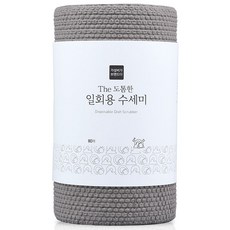 가성비가브랜드다 더 도톰한 일회용 수세미, 80개, 1개