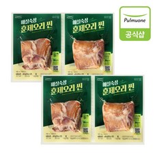 풀무원 매실숙성 훈제오리 씬 400g 2개