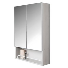 Tebaino 高級款全鏡面浴室收納櫃 TB-C5080, 1個, 自然白