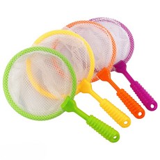 夜市撈金魚玩具 小撈網-單色款(不挑色), 撈不破小撈網-單色款(不挑色), 1個