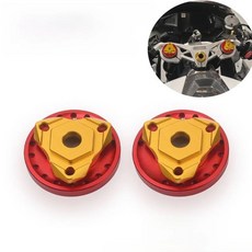 오토바이 프론트 서스펜션 포크 프리로드 조절기 캡 가드 커버, 14. J