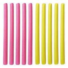 10Pcs 교체 트램폴린 폴 폼 슬리브, 거품, 핑크 90cm 옐로우 90cm