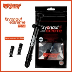 Thermal Grizzly Kryonaut 익스트림 열 14.2W CPU 프로세서 냉각 2g 33.84g 실리콘 그리스, 1