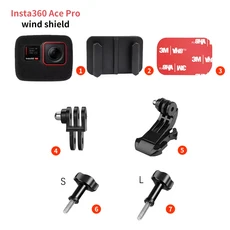 호환HJC RPHA 11 GoPro Hero 12 10 Insta360 X4 X5 Ace pro DJI Action 5 4 카메라 용 맞춤형 헬멧 알루미, 03 for Insta360 Ace pro