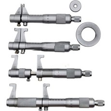 내부 마이크로미터 0.01mm 미터법 카바이드 래칫 나사 게이지 전문 측정 도구 Amp, 10 50-75mm