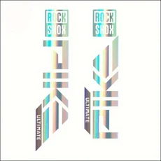스타일리시한 록샥스 파이크 얼티밋 자동차 오토바이 스티커 데칼로 자전거 서스펜션 차량 외관을 꾸미세요, 04 laser