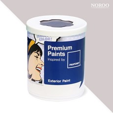 노루페인트 팬톤 실외 벽면 저광 페인트, 13-3803 LilacAsh, 1L, 1개