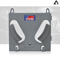 안전모 거치대 건설 작업 현장 헬멧 걸이대 벽걸이용 수납함 1구