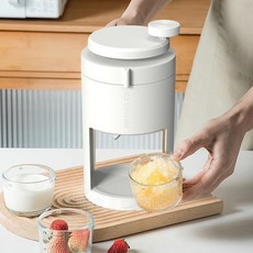 나에홈 스노우핸드밀 수동 빙수기, 본품+얼음틀set