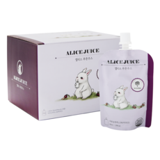 앨리스 푸룬 유산균 주스 아기주스 어린이음료 착즙, 20개, 80ml