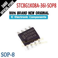 STC8G1K08A-36I-SOP8 실크 인쇄 SOP-8 마이크로 컨트롤러 칩 IC 원본, 01 1 Pcs