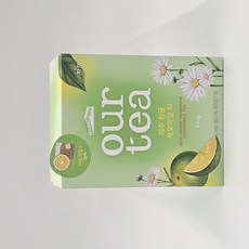 로스티크 아워티 제주청귤 캐모마일 허브티 8티백 과일차, 1개, 16.8g, 8개입