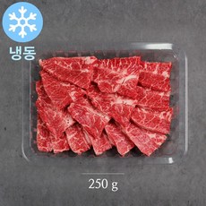 (냉동/암소) 1등급 한우 부채살 기획 250g+250g, 없음