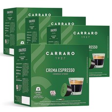 까라로 돌체구스토 호환 크레마 에스프레소 캡슐커피, 7g, 30개입, 4개