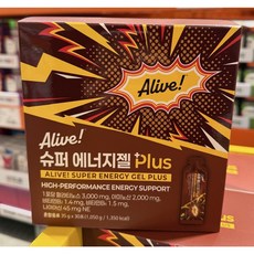 얼라이브 슈퍼에너지젤 플러스 1 050g ( 35g X 30포 ), 30개