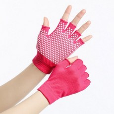 논슬립 실리콘 필라테스 장갑 미끄럼방지 플라잉 요가 헬스 글러브, 그레이, 1개