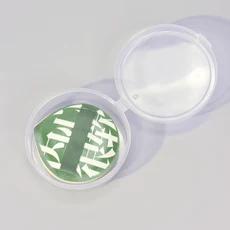 1/2개 소프트 논이팅 파운데이션 스펀지 퍼프 고밀도 및 탄력성 더 완벽한 메이크업을 위해 습식 사용 가능