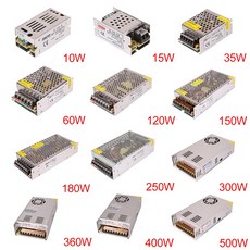 스위칭 전원 공급 장치 5v 12v 24v 36v 48v 2A 5A 10A 15A 20A 30A15w-500w AC ~ 110/220v DC 변압기 LED, 17) 24V 16.5A 400W - 100-240V, 1개