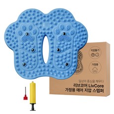 리브코어 가정용 에어 지압 스텝퍼, 블루