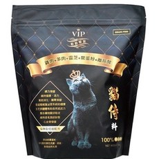 VIP 寵物飼料 貓糧 雞肉+羊肉+雞蛋粉+離胺酸 零穀飼料, 1.5kg, 1個, 雞