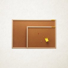 두문 게시판 콜크 40x30cm 메모 알림판 보드 1개입