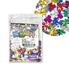 DOITYA 造型亮片, 1個, 花朵亮片混合包