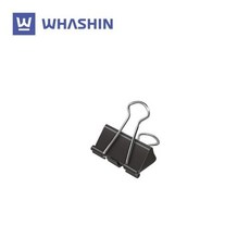 화신 블랙 더블클립 소(19mm/50PCS/EA), 단품, 단품