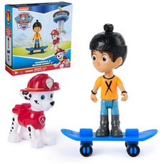 해외 Paw Patrol Chase & Humdinger 피규어 세트 만 3세 이상 남아 및 여아용 어린이 장난감 미국매장정품+ 1632098, .0002.Marshall.