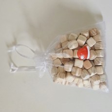 천연 편백 나무 칩 60g, 10개