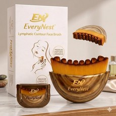 림프 컨투어 페이스 브러시 배수를 위한 피부에 정확하게 맞도록 인체 공학적으로 디자인 스킨 케어 루틴을 리프팅 도구 | 휴대용 구아샤 대체품 (1개)