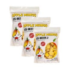 메들리 냉동애플망고 다이스(베트남산/직수입/IQF), 3개, 1kg