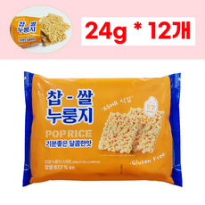 메고지고 저당 찹쌀 튀김 스낵 바삭한 전통간식 288g 2개, 24g, 12개