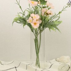 유리 마카 화병 꽃병 인테리어 850ml 2P 오브제, 상세페이지 참조