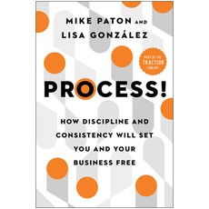 (영문도서) Process!: How Discipline and Consistency Will Set You and Your Business Free Hardcover, Benbella Books, English, 9781637741368