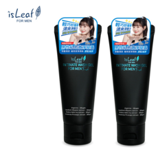 isLeaf男性私密潔淨凝露 深層清潔、去除異味、清爽保濕 展現男性魅力, 60g, 2件