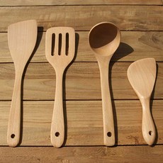 GPD 나무 조리 부엌 요리 도구 세트 집들이 결혼 선물 357938EA pon+62081MX