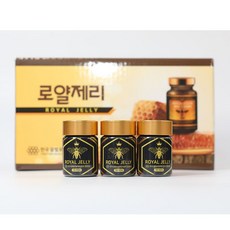 행복푸드상자 국내산 생로얄제리 50g 3병, 1