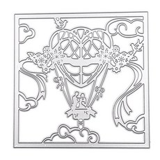 열기구 금속 절단 다이 스텐실 스크랩북 DIY 앨범 스탬프 엠보, B