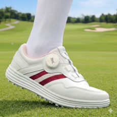 에버라스트 다이얼 스파이크 쿠션 골프화 여성 남성 베이직 발편한 경량 골프 신발 실내 연습용 스크린골프화 미끄럼방지 골프신발 파크골프화