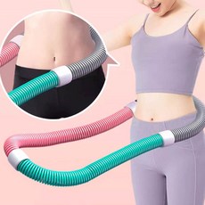 TORIMALL 허리운동 복부운동 스프링훌라후프 다이어트 훌라후프, 1개, 삼색, 1.4kg