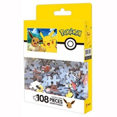 포켓몬스터 팬시 퍼즐 108pcs 반가워 피카츄와 이브이, 구매수량