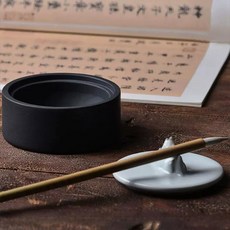 청자 지필묵용 도자기 동양화용 필방 용품 연적 원석, 1개, 기본 색상