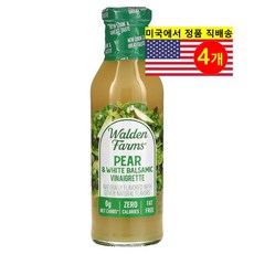 월든팜스 Walden Farms Vinaigrettepear & White Balsamic 배 & 화이트 발사믹 식초