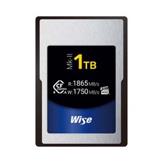Wise CFexpress 4.0 Type A Mk-II 記憶卡 讀取速度1865MB/s 寫入速度1750MB/s 高速穩定專業攝影, 1個, Type A Mk-II 1TB