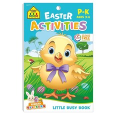 School Zone Easter Activities Workbook: 48 Pages Preschool Kindergarten Mazes Hidden Pictures
